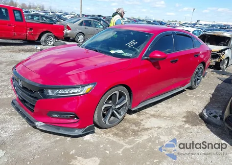 2018 Honda Accord Sport из США, поврежденный, VIN 1HGCV1F39JA154516